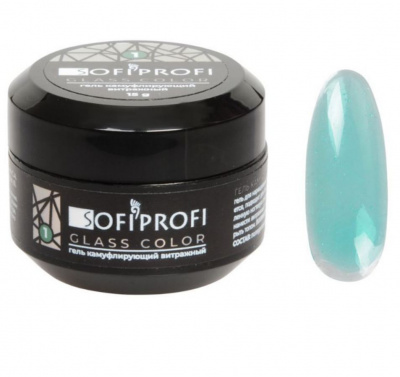 Гель камуфлирующий тон 4701 Glass Color Sofiprofi, 15 мл